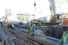 Dự báo nhu cầu thép trong nước có thể tiếp tục suy yếu. Ảnh: Nhã Chi