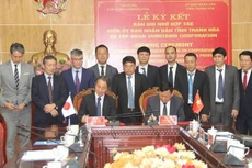 UBND tỉnh Thanh Hóa và Tập đoàn Sumitomo Corporatinon đã ký biên bản ghi nhớ về việc thực hiện việc nghiên cứu dự án đầu tư xây dựng và kinh doanh kết cấu hạ tầng KCN phía Tây TP Thanh Hóa...