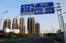 Một dự án dang dở của Evergrande ở Tô Châu, Giang Tô, tháng 9/2012 - Ảnh: Reuters.