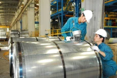 Nhiều doanh nghiệp sản xuất thép báo lãi kỷ lục. Ảnh: Hoài Tâm