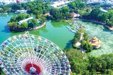 Nhờ đầu tư vào chứng khoán, Công ty CP Công viên nước Đầm Sen cũng tránh được thua lỗ trong quý III/2021. Ảnh: Linh Linh