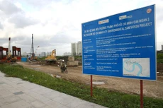 Dự án Vệ sinh môi trường TP.HCM giai đoạn 2 có mốc hoàn thành năm 2021 nhưng phải lùi đến năm 2024, vì nhiều gói thầu chậm tiến độ. Ảnh: Lê Tiên