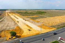 Dự án Thu hồi đất, bồi thường, hỗ trợ, tái định cư Cảng hàng không quốc tế Long Thành chậm tiến độ có liên quan đến công tác xây dựng các khu tái định cư, công tác kiểm đếm, xây dựng giá bồi thường. Ảnh: Song Lê