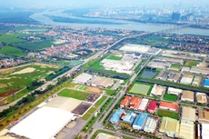 Không gian phát triển vùng Đồng bằng sông Hồng được đề xuất hình thành chuỗi đô thị thông minh, tỷ lệ đô thị hóa đạt trên 60%. Ảnh: Lê Tiên