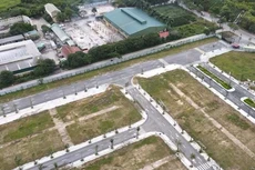 Dự án Xây dựng hạ tầng kỹ thuật khu đấu giá quyền sử dụng đất ở phía Đông Nam thôn Cổ Dương, xã Tiên Dương, huyện Đông Anh (tên thương mại là Helianthus Center Red River). Ảnh: Internet