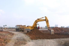 Công ty CP Đầu tư Năng lượng Xây dựng Thương mại Hoàng Sơn từng thi công nhiều công trình giao thông lớn trên địa bàn tỉnh Hòa Bình. Ảnh: Tiên Giang