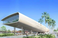 Phối cảnh Trường Đại học Khoa học và Công nghệ Hà Nội tại Khu Công nghệ cao Hòa Lạc. Ảnh: NC st