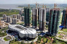 Một dự án của Evergrande - Ảnh: Reuters.