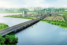 Dự án Cầu Vàm Cái Sứt trên đường Hương lộ 2, TP. Biên Hòa, tỉnh Đồng Nai có tổng mức đầu tư 387,018 tỷ đồng. Ảnh: Hưng Trần