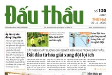 Báo Đấu thầu số 120 ra ngày 29/6/2020