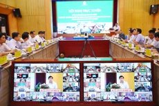 Bộ trưởng Bộ KH&ĐT Nguyễn Chí Dũng phát biểu tại Hội nghị. Ảnh: Lê Tiên
