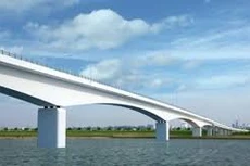 Công trình cầu Cửa Hội bắc qua sông Lam sẽ cán đích trong năm 2020