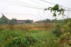 Khu đất thực hiện Dự án Tổ hợp Khu dịch vụ thương mại và du lịch Phạm Văn Đồng, TP. Huế có vị thế đẹp. Ảnh: Tấn Hùng