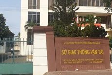 Sở Giao thông vận tải tỉnh Bình Thuận. Ảnh Internet