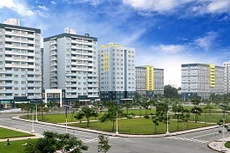 Gói thầu Thi công xây dựng và lắp đặt thiết bị trạm xử lý nước thải ký túc xá sinh viên của Đại học Quốc gia TP.HCM là gói thầu đơn giản và tương đối thông dụng. Ảnh: Nguyễn Dũng