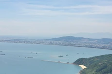 Vị trí dự kiến lấn biển xây dựng Khu thương mại tự do gắn với cảng biển Liên Chiểu, Đà Nẵng