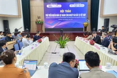 Hội thảo thu hút sự tham gia của các trường đại học, đại diện Quỹ Châu Á và các doanh nghiệp ngành công nghệ bán dẫn. Ảnh: Hà Minh