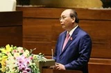 Thủ tướng Nguyễn Xuân Phúc đăng đàn tại Quốc hội