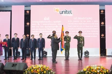 Unitel đón nhận Huân chương Tự do Hạng Nhất từ Chính phủ Lào
