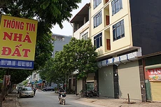 Tuyến đường tại Đông Anh hiện được rao bán có giá 80-120 triệu đồng mỗi m2