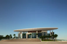 Phối cảnh Nhà Văn hóa huyện Đông Anh (Hà Nội)