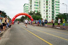 Hội thao truyền thống của Tổng Công ty Phân bón và Hóa chất Dầu khí luôn có môn thi chạy bộ.