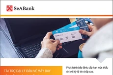 SeABank tài trợ đại lý bán vé máy bay của các hãng hàng không