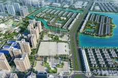 Sapphire 1 sở hữu vị trí đắc địa với tầm nhìn hướng trực diện ra hồ trung tâm của dự án.