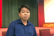 Ông Nguyễn Văn Tốn trong buổi trao đổi với báo chí ngày 15/10.