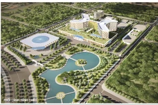 Phối cảnh Dự án Bệnh viện Ung Bướu tỉnh Nghệ An