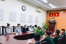 Lễ tiếp nhận ủng hộ của kiều bào