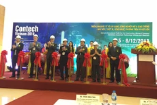 Lễ khai mạc Contech VietNam 2018 diễn ra ngày 5/12/2018.