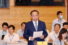 Lãnh đạo Hiệp hội DNNVV Việt Nam phát biểu tại Hội nghị