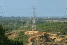 Đóng điện thành công đường dây 500kV Dốc Sỏi - Pleiku 2 (ảnh: CPMP)