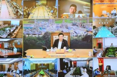 Toàn cảnh Hội nghị giao ban điều hành sản xuất, kinh doanh thường kỳ tháng 3/2022 của PVN (ảnh: PVN)