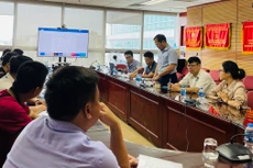 Đại diện Bên mời thầu phát biểu tại Lễ mở hồ sơ đề xuất kỹ thuật Gói thầu số 1HH-Kho HB