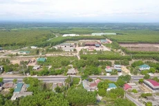 Khu công nghiệp Tây Bắc Hồ Xá (ảnh: Cổng TTĐT huyện Vĩnh Linh, tỉnh Quảng Trị)