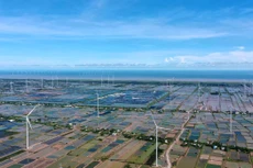 Nhà máy Điện gió Hòa Bình 5 - giai đoạn 1 là một trong số những dự án đã kịp COD hưởng cơ chế giá FIT (ảnh: TĐ)