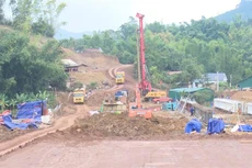 Một đoạn tuyến tránh TP. Sơn La. Ảnh: Internet