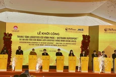 Lễ khởi công Dự án Trung tâm Logistics ICD Vĩnh Phúc (ảnh: TT)
