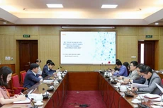 Thứ trưởng Bộ Kế hoạch và Đầu tư Trần Duy Đông chủ trì cuộc họp (ảnh: MT)