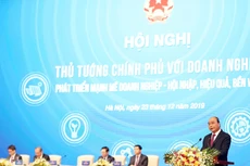 Thủ tướng Chính phủ phát biểu khai mạc Hội nghị. Ảnh Lê Tiên