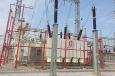 Công trình Trạm biến áp 220kV Yên Hưng và đấu nối đã đóng điện thành công (ảnh: XT)