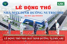 Khởi công Nhà máy Dinh dưỡng Nutricare trị giá hơn 7 triệu USD