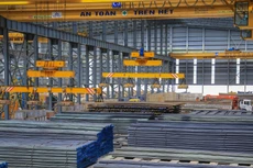 10 tháng năm 2019, sản lượng thép xây dựng Hòa Phát tăng 12,5% so với cùng kỳ (ảnh: HP)