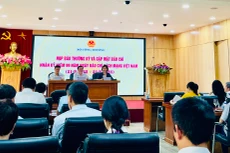 Thứ trưởng Bộ Công Thương Nguyễn Sinh Nhật Tân chủ trì cuộc họp báo thường kỳ quý II/2024 do Bộ Công Thương tổ chức ngày 19/6