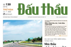 Báo Đấu thầu số 130 ra ngày 13/7/2023