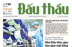 Báo Đấu thầu số 136 ra ngày 21/7/2023