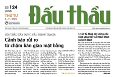 Báo Đấu thầu số 124 ra ngày 5/7/2023