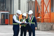 Đại diện Bảo hiểm PVI làm việc với khách hàng và đơn vị giám định sau cơn bão Yagi